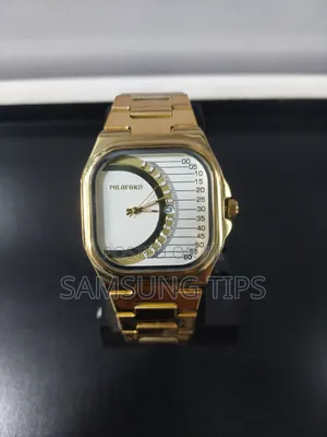 Poloford Gold Color Watch