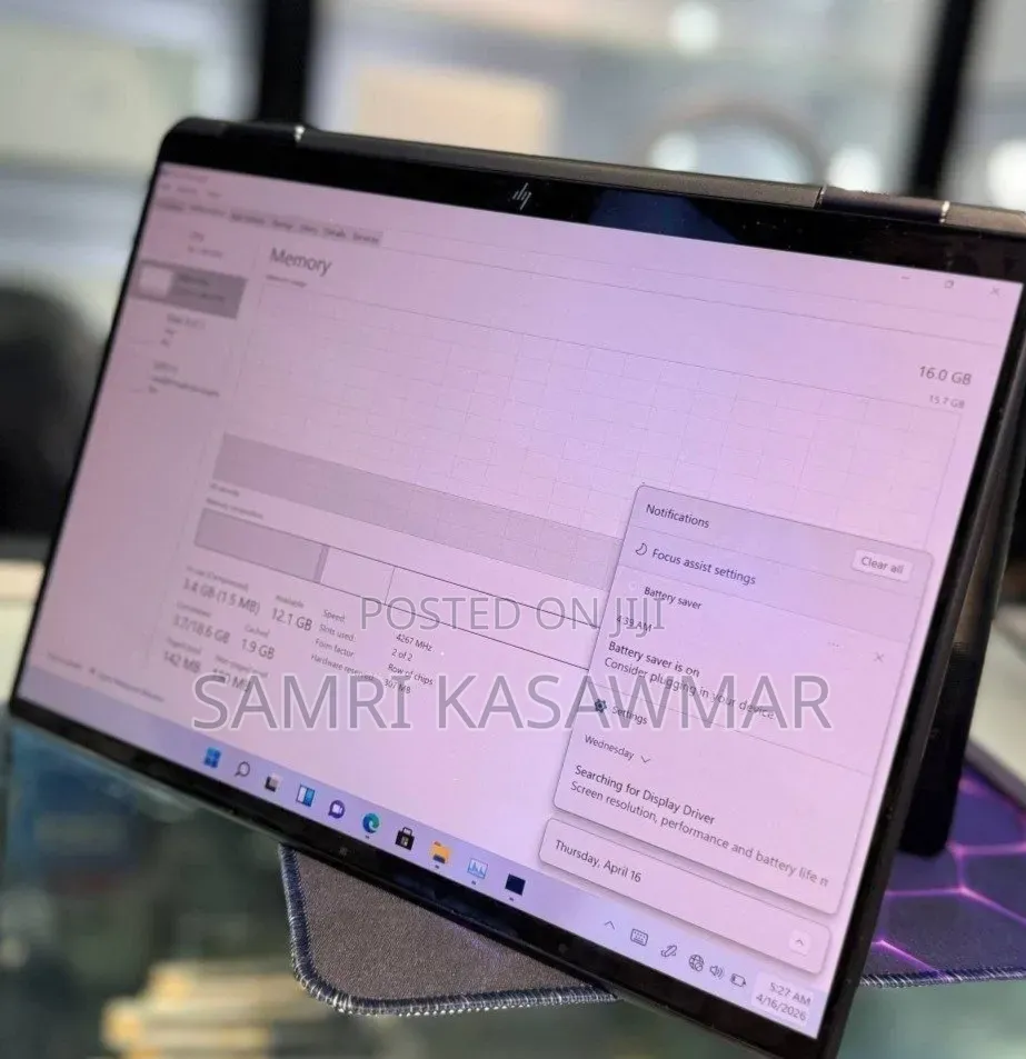 New Laptop HP Spectre X360 16GB Intel Core i7 SSD 1T
