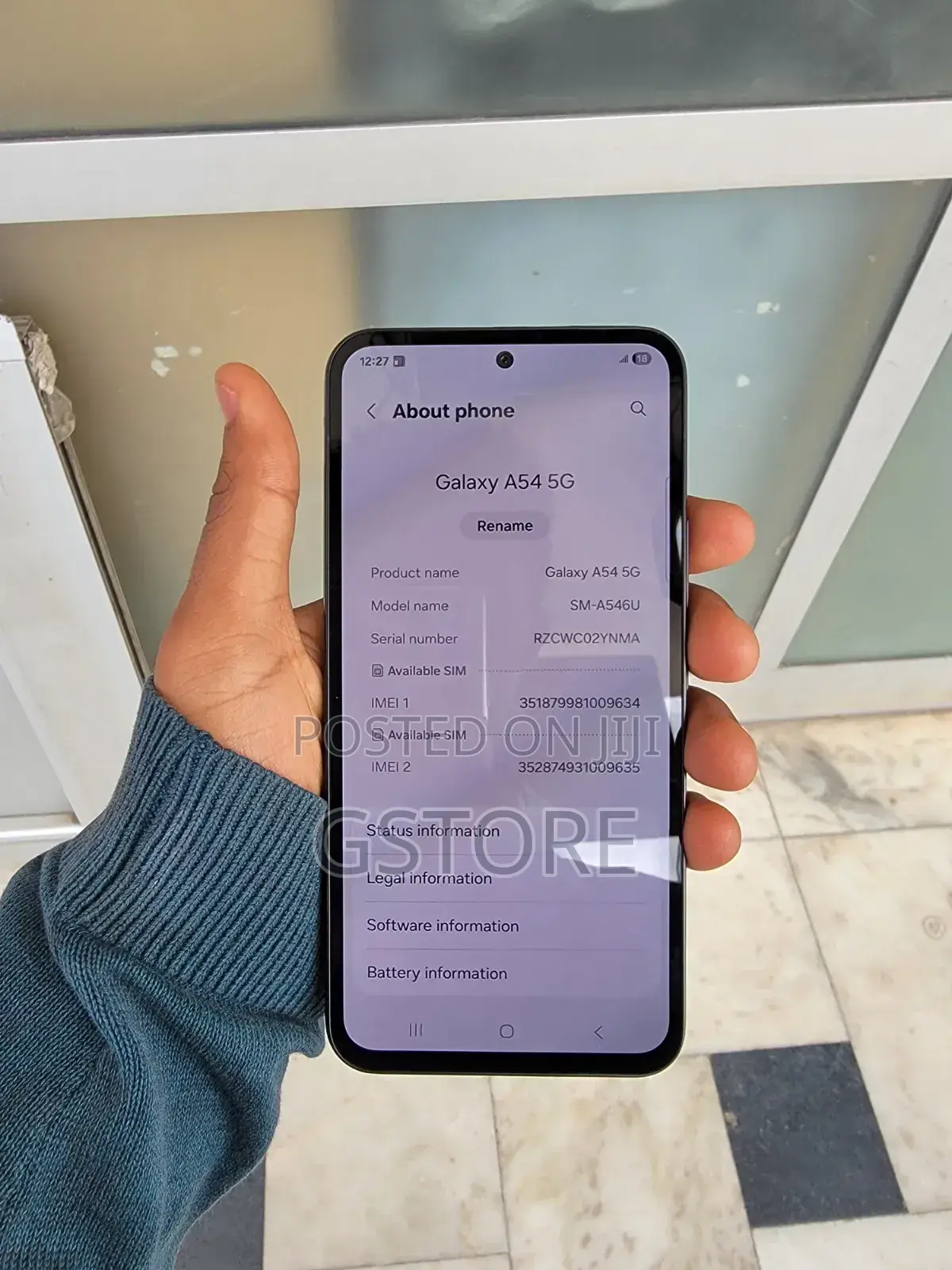 New Samsung Galaxy A54 5G 128 GB Black