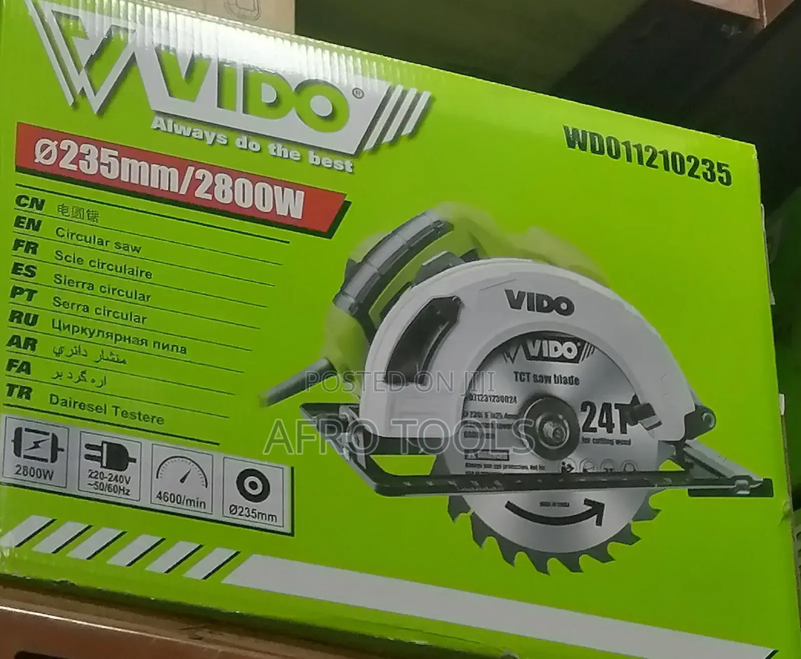 Video 2800w Circular Saw
