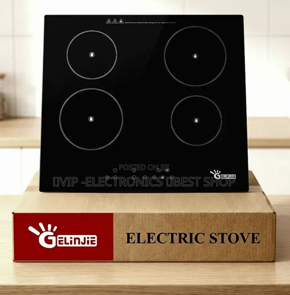 Gelinjie Ceramic Stove 4-burner Electric Induction Cooktop