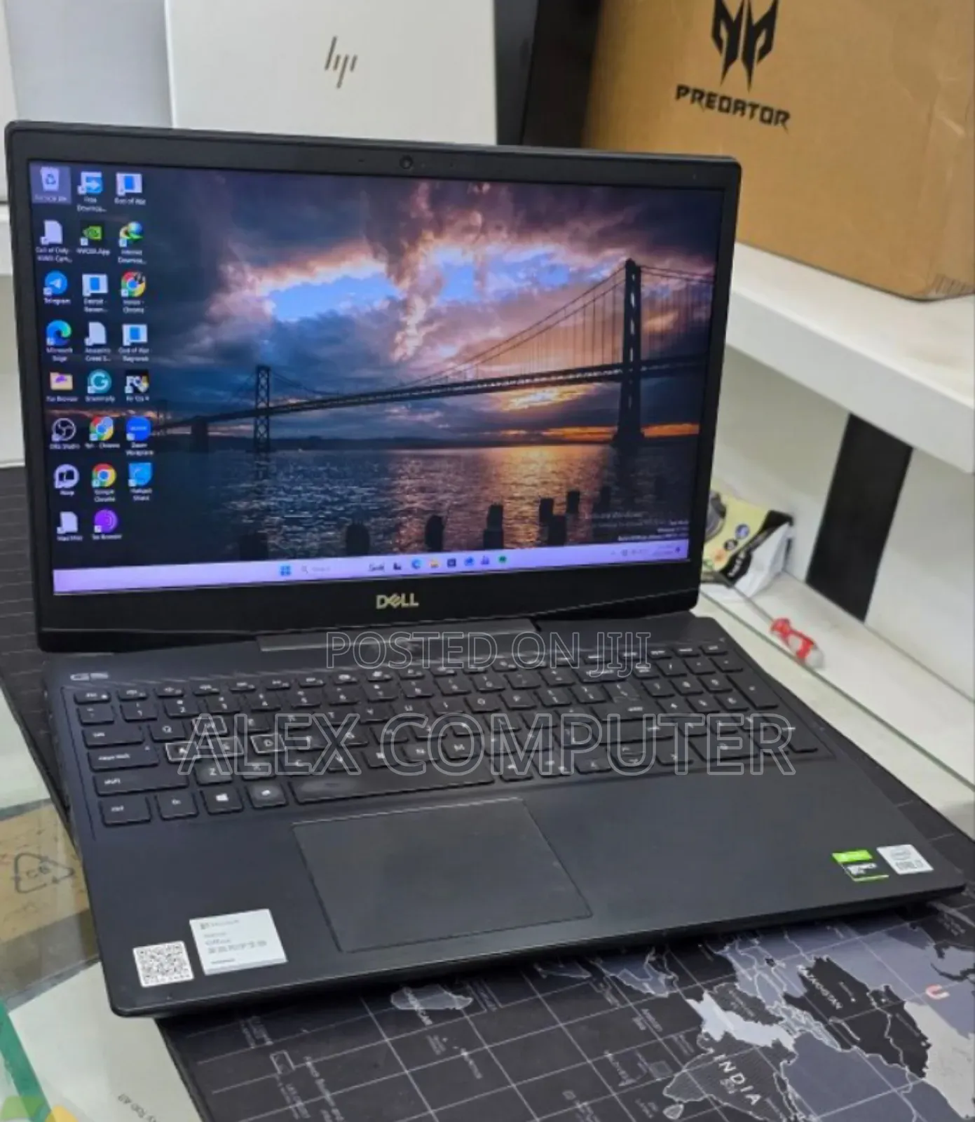 New Laptop Dell G15 5535 16GB Intel Core i7 SSD 512GB