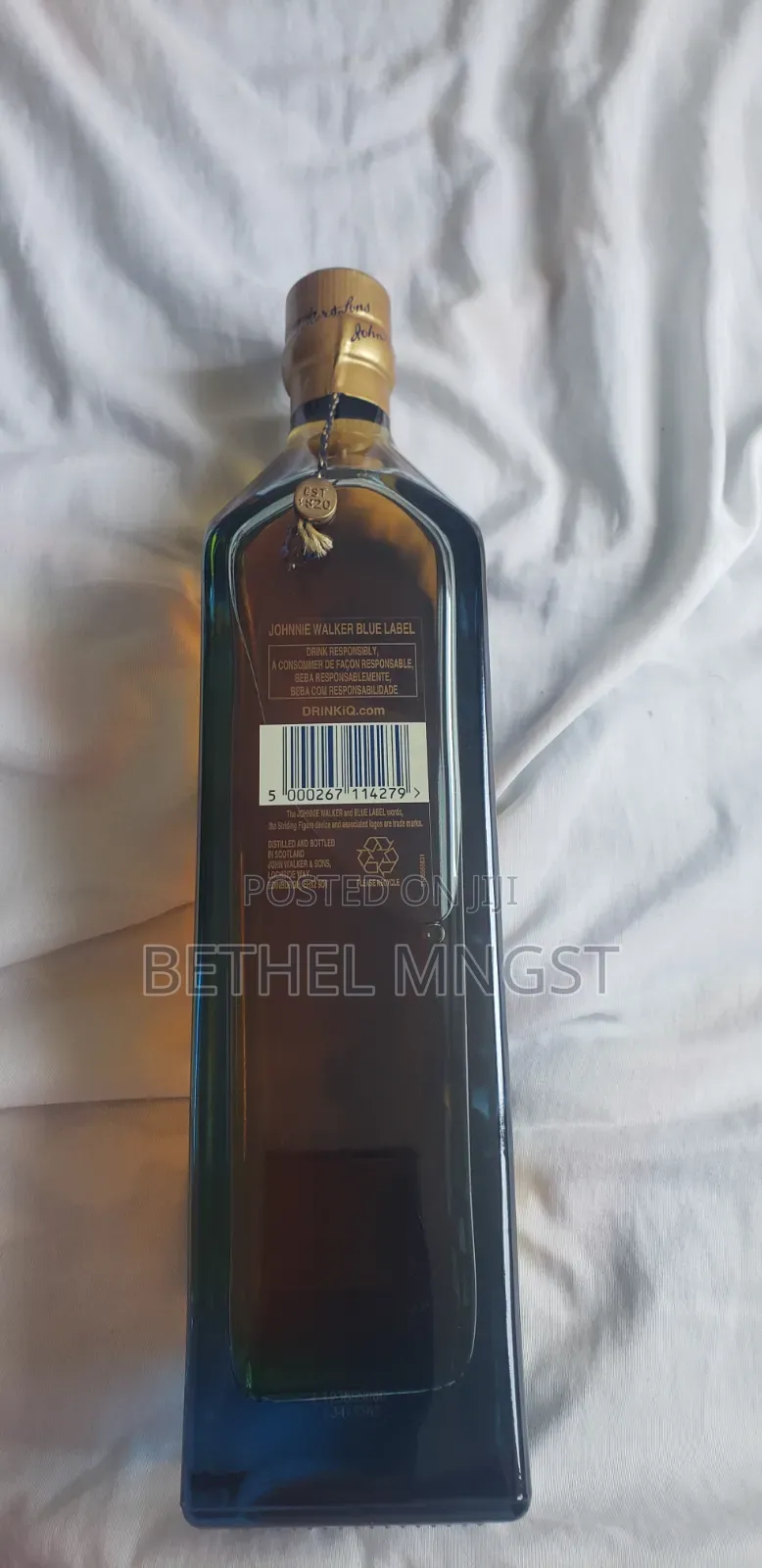 Johnnie Walker Blue Lable Whiskey