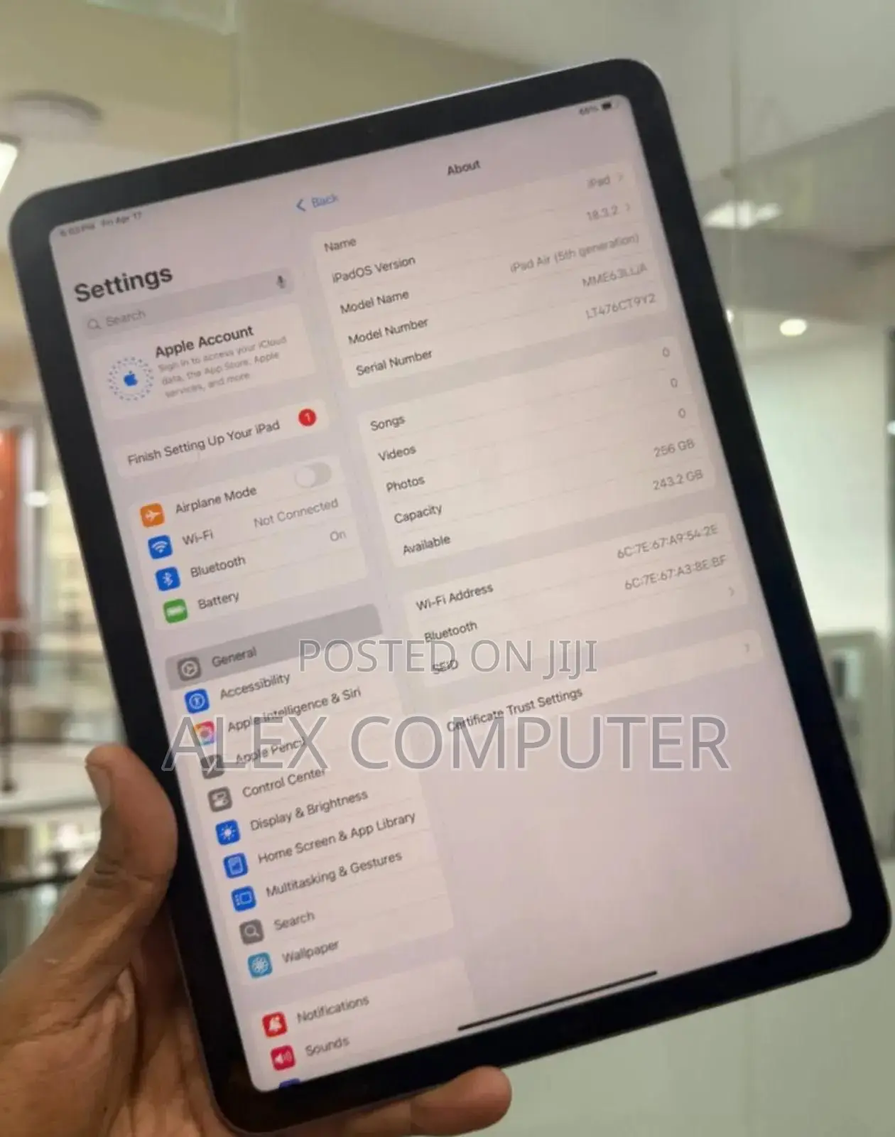 New Apple iPad Air (2020) 256 GB