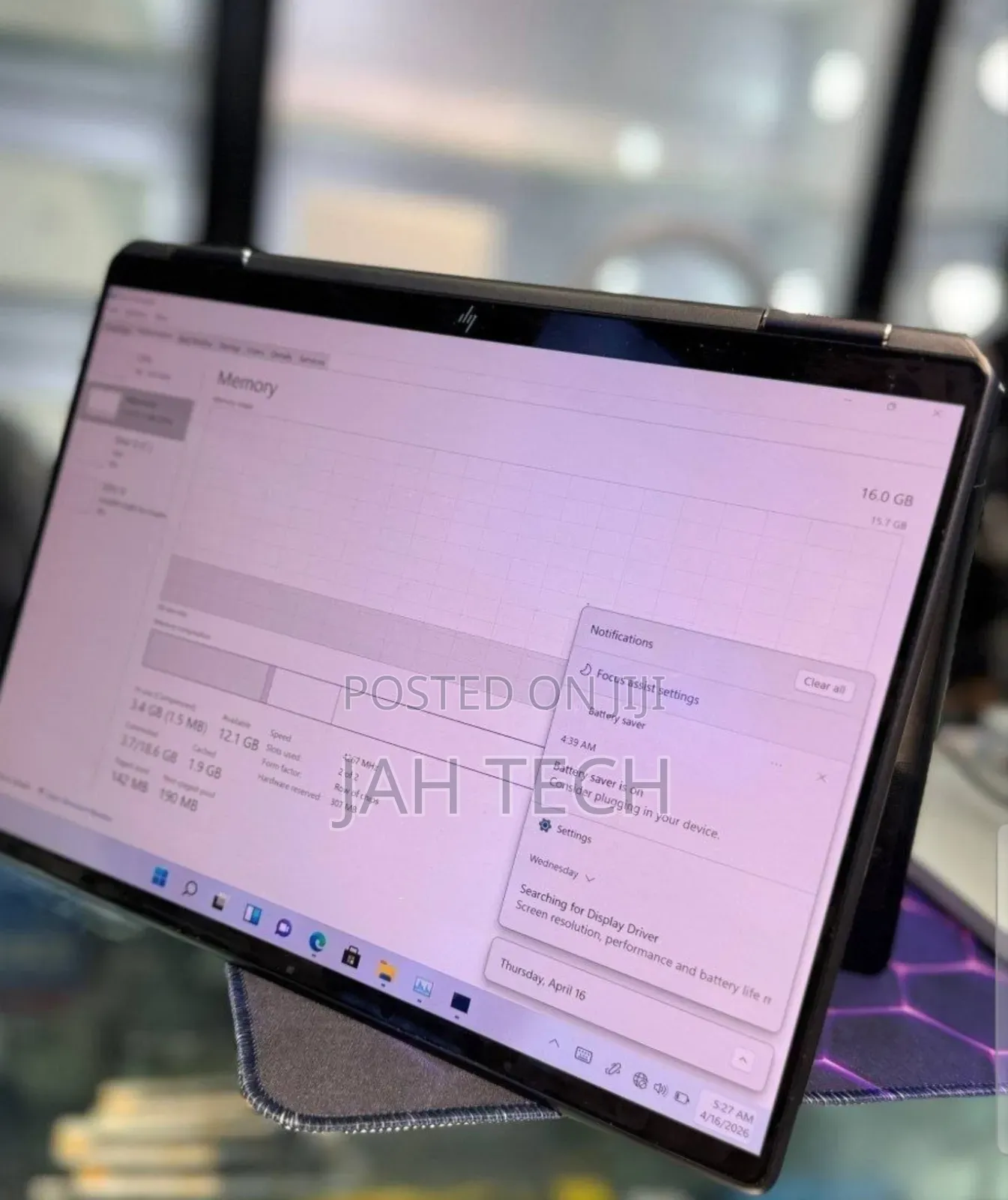 New Laptop HP Spectre 16GB Intel Core i7 SSD 1T