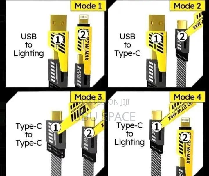 4 In 1 Fast Charging Cable