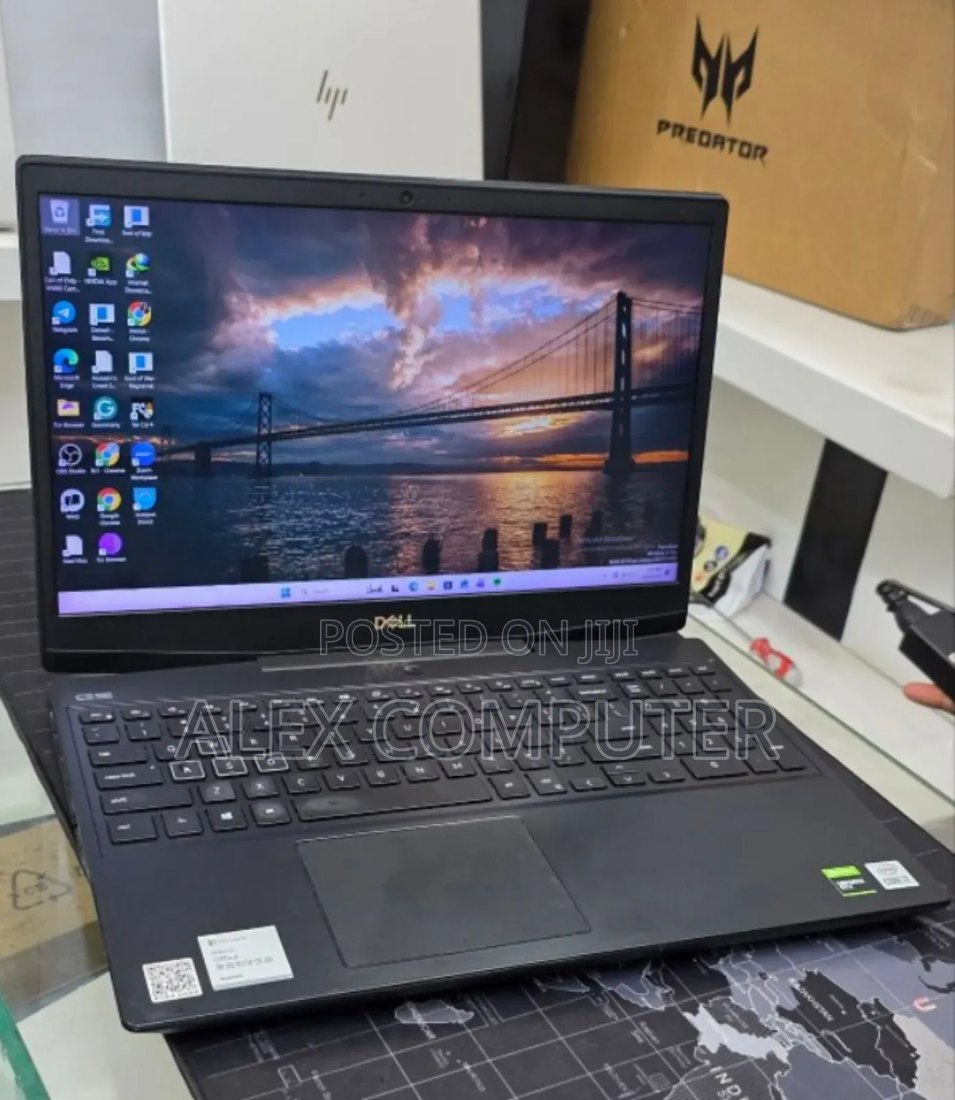 New Laptop Dell G15 5535 16GB Intel Core i7 SSD 512GB