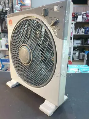 Crown Box Fan - 220v High Speed Portable Fan