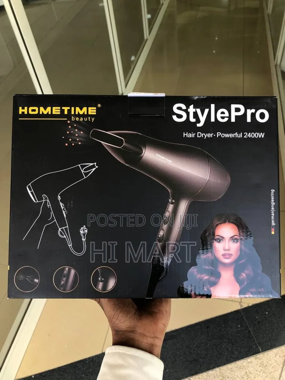 High Quality Hometime Hair Dryer(2400watt)