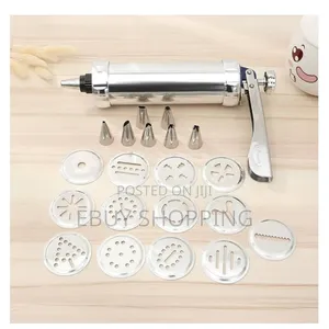 Transform Dough Into Art: 13-Pattern Cookie Icing Tool