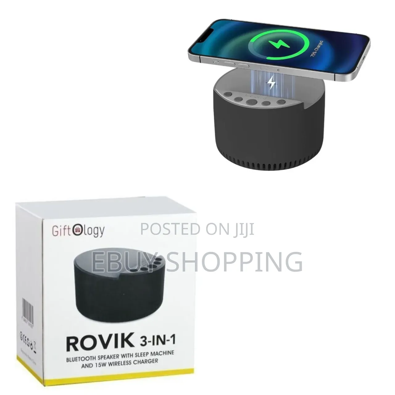 Rovik 3-in-1: Where Bluetooth 5.3 Audio Meets a 6-Sound Sleep Machine