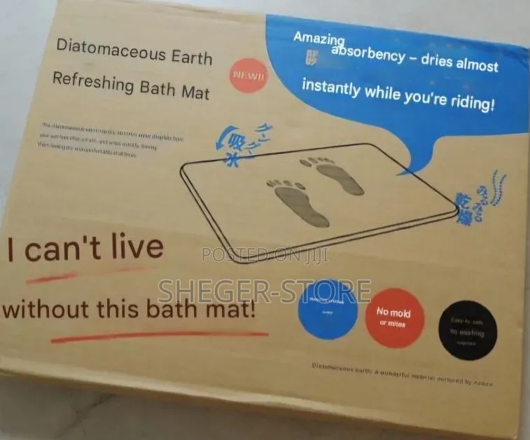 High Quality Diatomaceous Earth Bath Mat