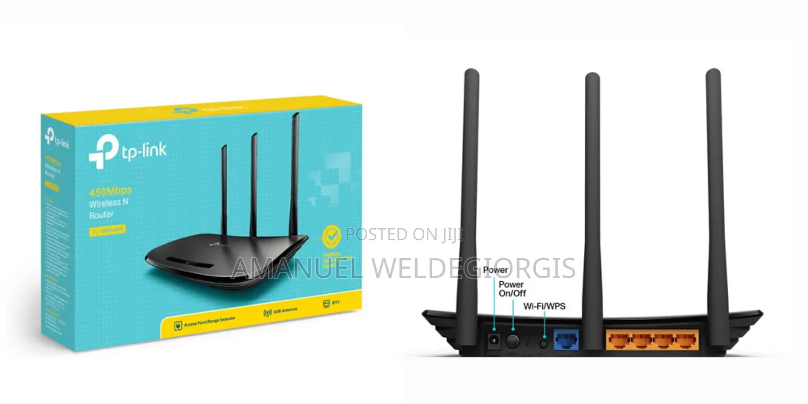 Tp-Link Tl-Wr940n 450mbps Wireless N Router
