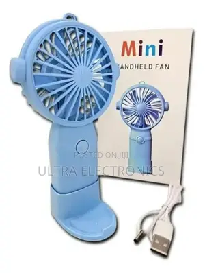 Fan Mini Handheld , Featuring a Detachable Base for Desktop Use.