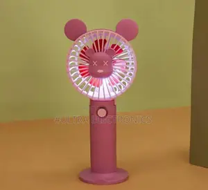 Mini Desk Fan With Ears, Similar to Items Listed as Rechargeable Usb