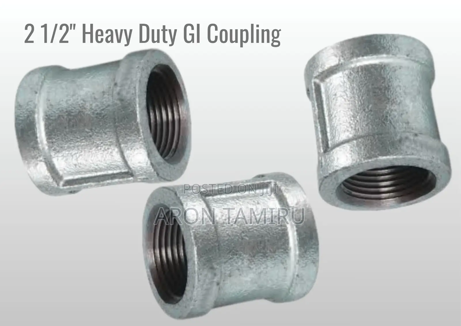 2 1/2" Heavy Duty Gi Coupling
