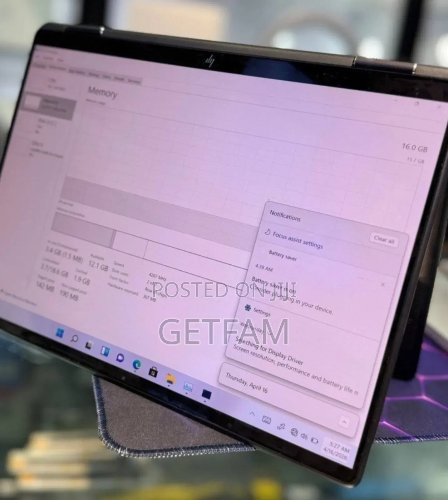 New Laptop HP Spectre 16GB Intel Core i7 SSD 1T
