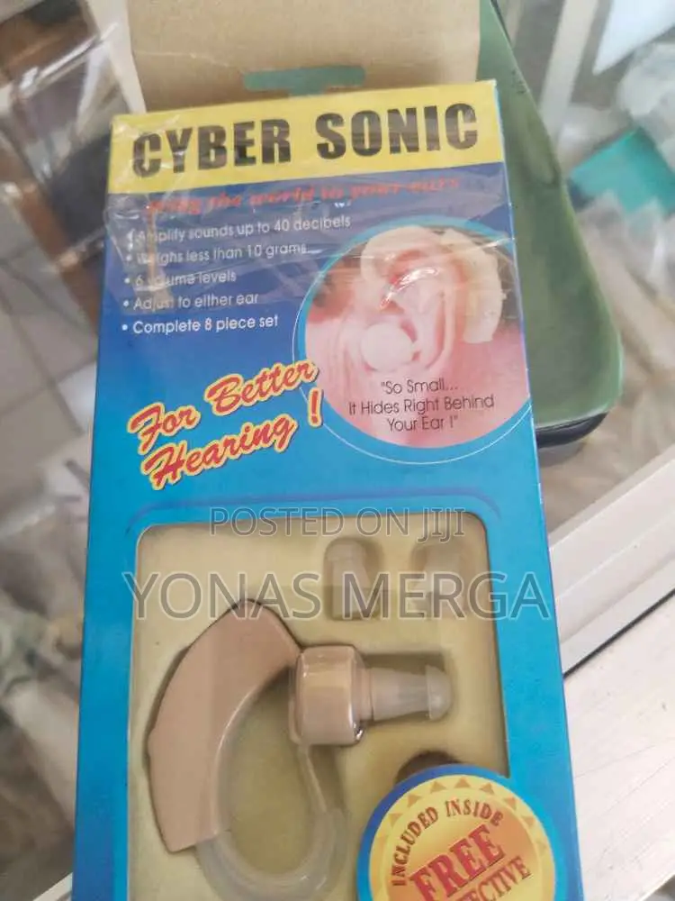 Hearing Aid Sound Amplifier Magnifier Behind Ear Hard Enhancer Abcd