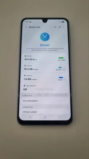 New Samsung Galaxy M17 5G 128 GB White