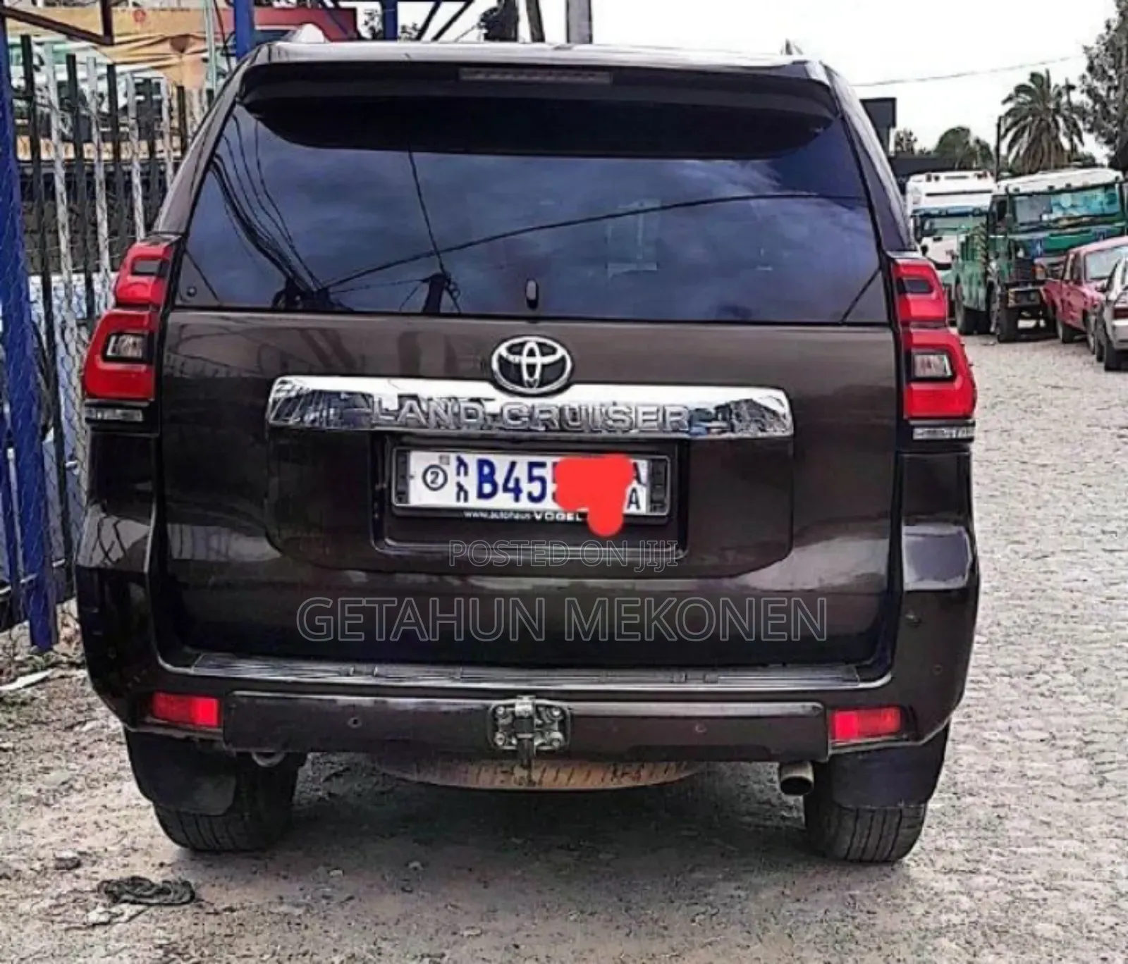 Toyota Land Cruiser 2020 Burgundy