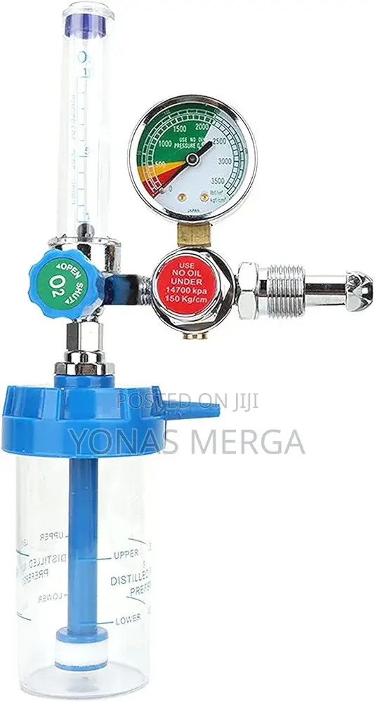 O2 Regulator With Flowmeter - Application: Hospital Pipeline