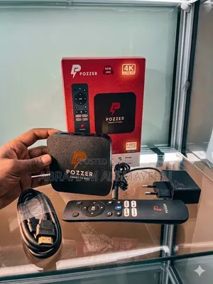 Pozzer 4k Hd Smart Tv Box በአንድ ቦክስ ቴሌቪዥንህን ወደ Smart Tv ይቀይራል