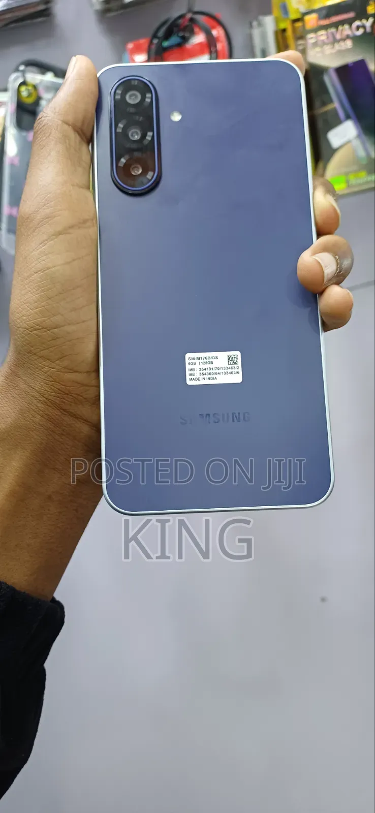 New Samsung Galaxy M17 5G 128 GB Blue