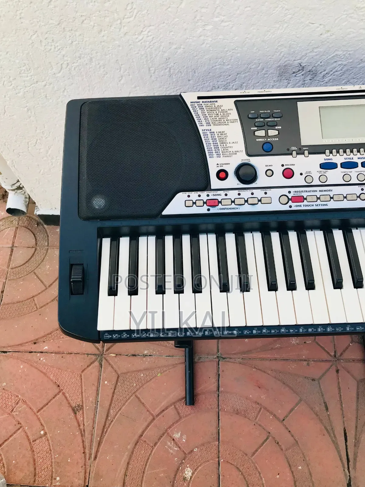 Yamaha PSR 550 Keyboard