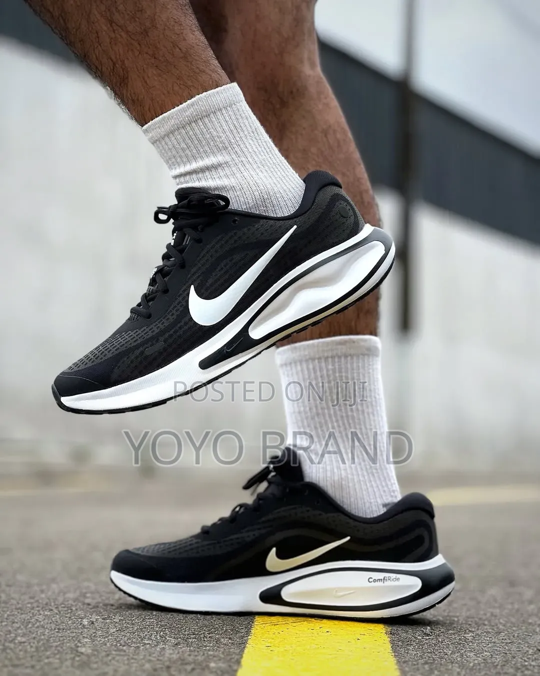 Nike Journey Run Running Black/Antchracite Unisex Fashion Shoes