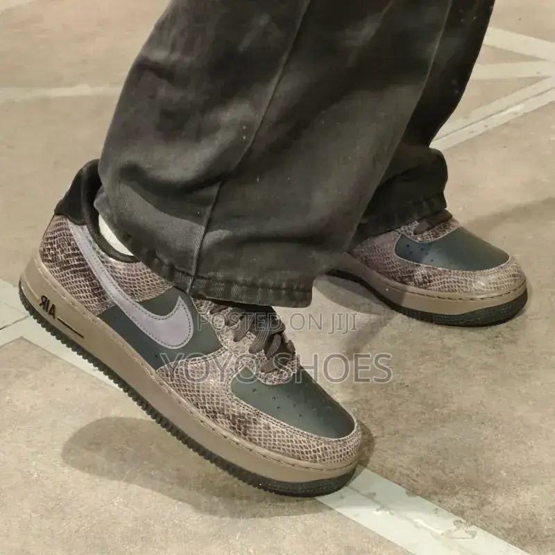 Nike Air Force 1 Low "Off Noir Snakeskin"Fashion Shoes
