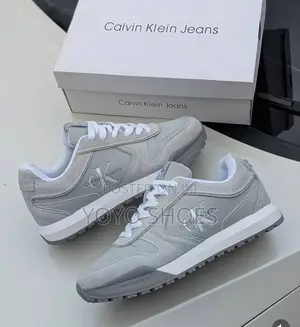 New Arrived Calvin Klein Unisex Fashion Gray Sneaker