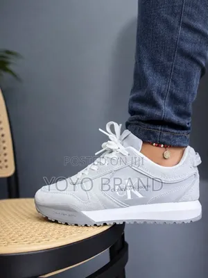 New Arrived Calvin Klein Unisex Fashion Gray Sneaker