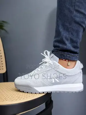 New Arrived Calvin Klein Unisex Fashion Gray Sneaker