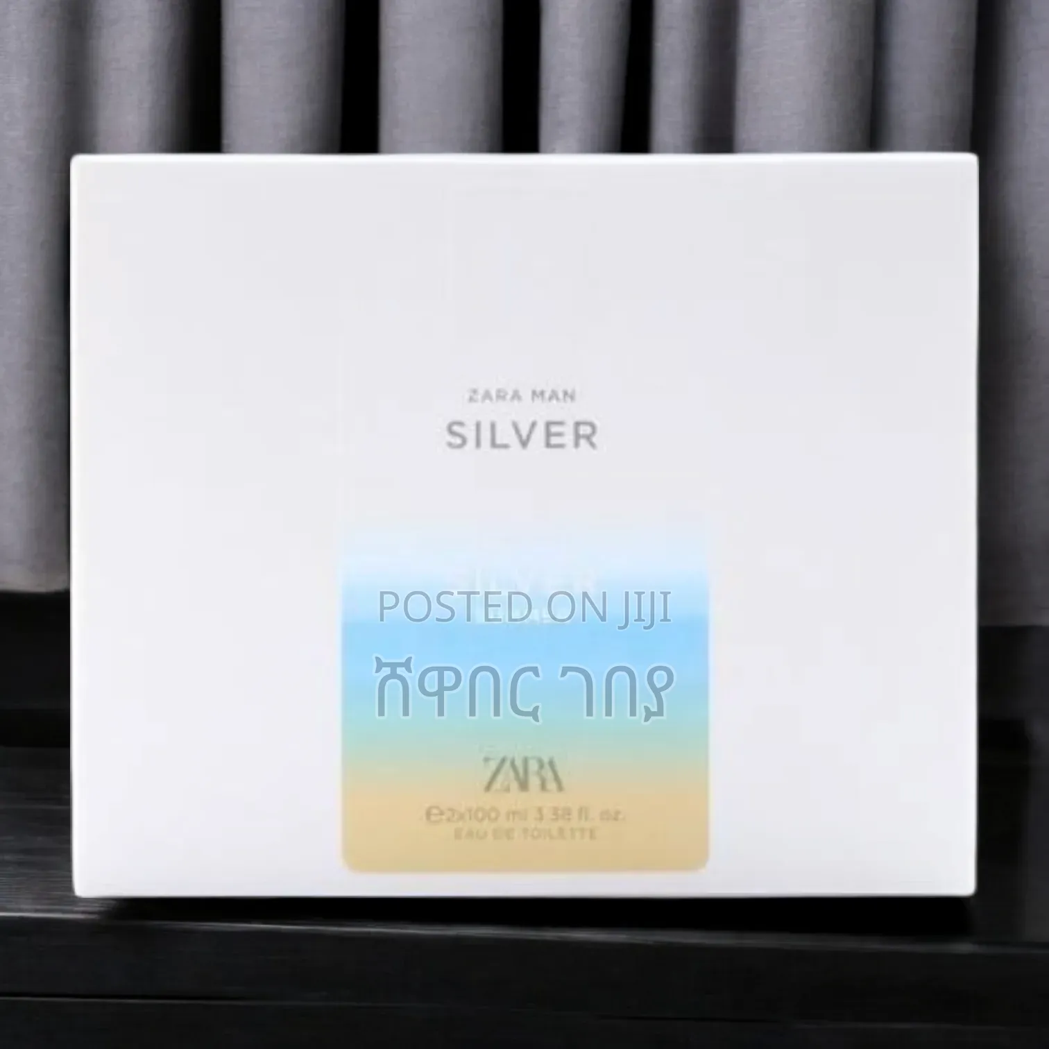Zara Silver Summer Original Men Perfume Set 2x100ml