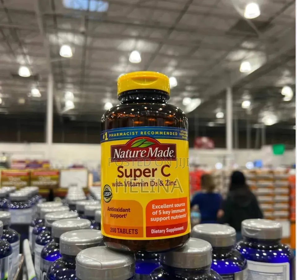 Nature Made Vitamin C With Vitamin D3 Zinc Antioxidant Support Usa
