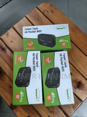 ፐፓወርባንክ እና Wifi እራውተር