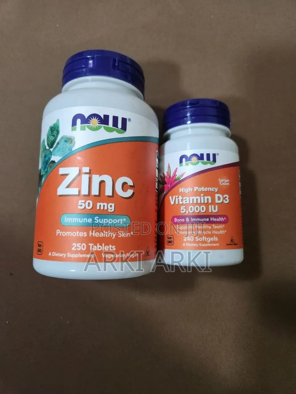 Zink 50mg 250 Tablets