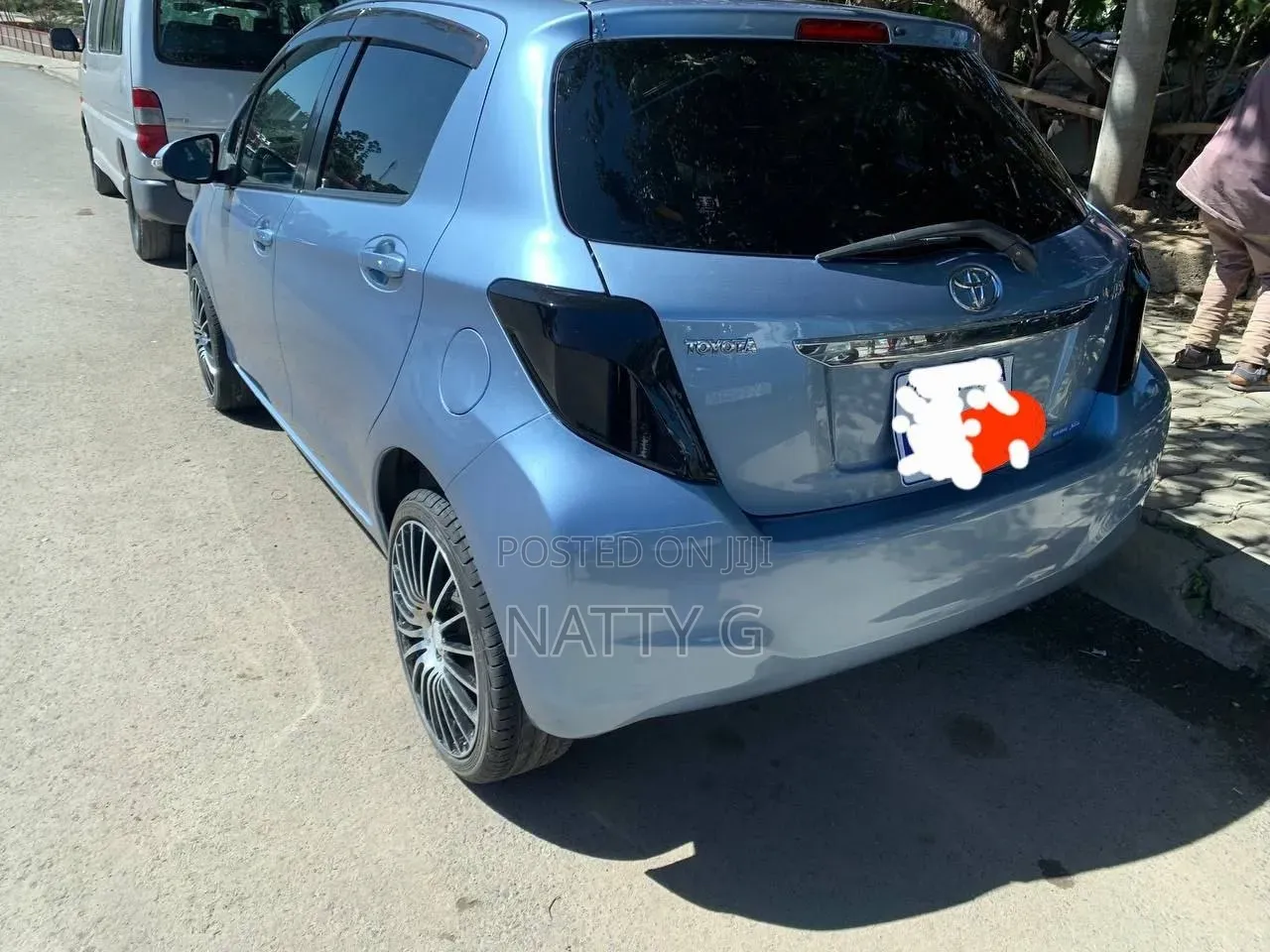 Toyota Yaris 2012 Blue