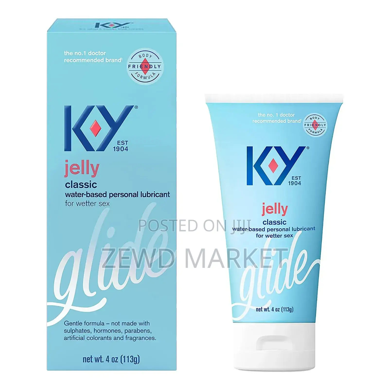 ኦሪጅናል ኬ-ዋይ ጄል - ለስላሳና ምቹ ግንኙነት (Original K-Y Jelly)