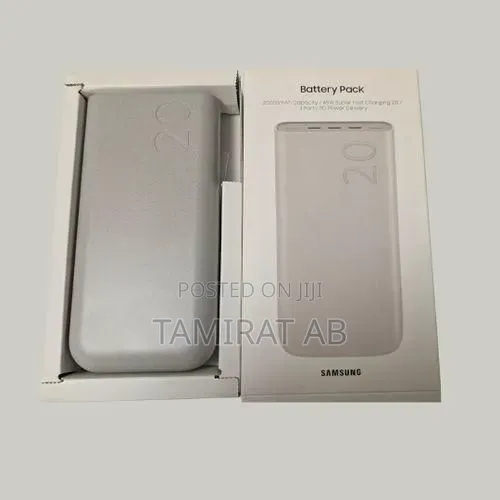 Samsung 20,000mah 45w Super Fast Charging Battery Pack