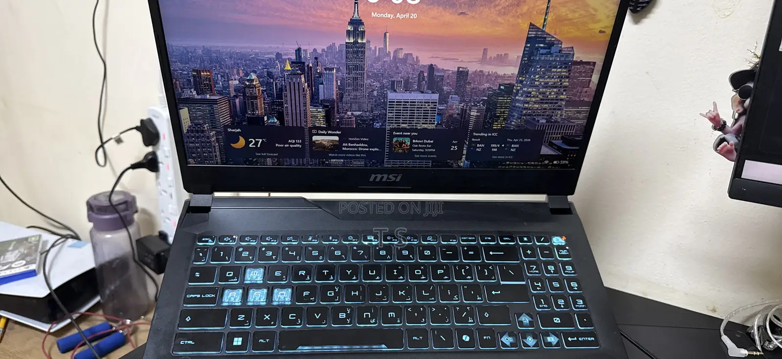 Laptop MSI Cyborg 15 16GB Intel Core i7 SSD 512GB