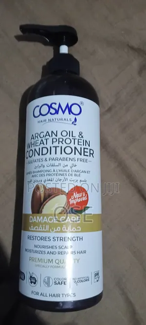 Cosmo Argan Oil Wheat Protein Conditioner (1000ml) - Brand New