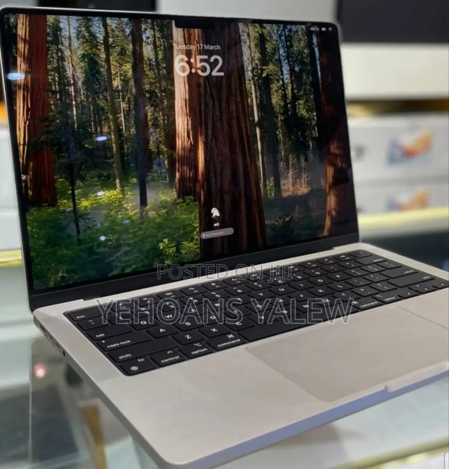 New Laptop Apple MacBook Pro 2023 M3 14-inch 8GB Apple M3 Pro SSD 512GB