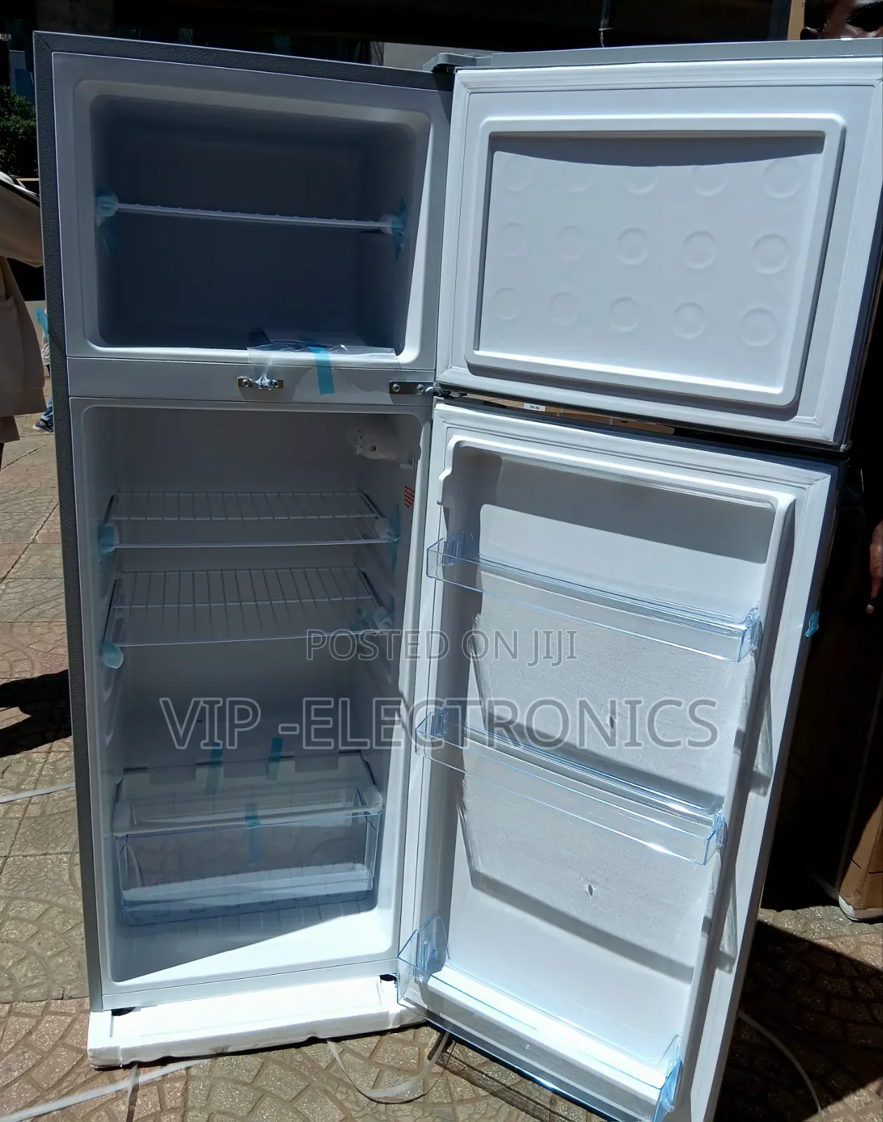 Delta Refrigerator 350 Double Door Fast Cooling, Energy Saving