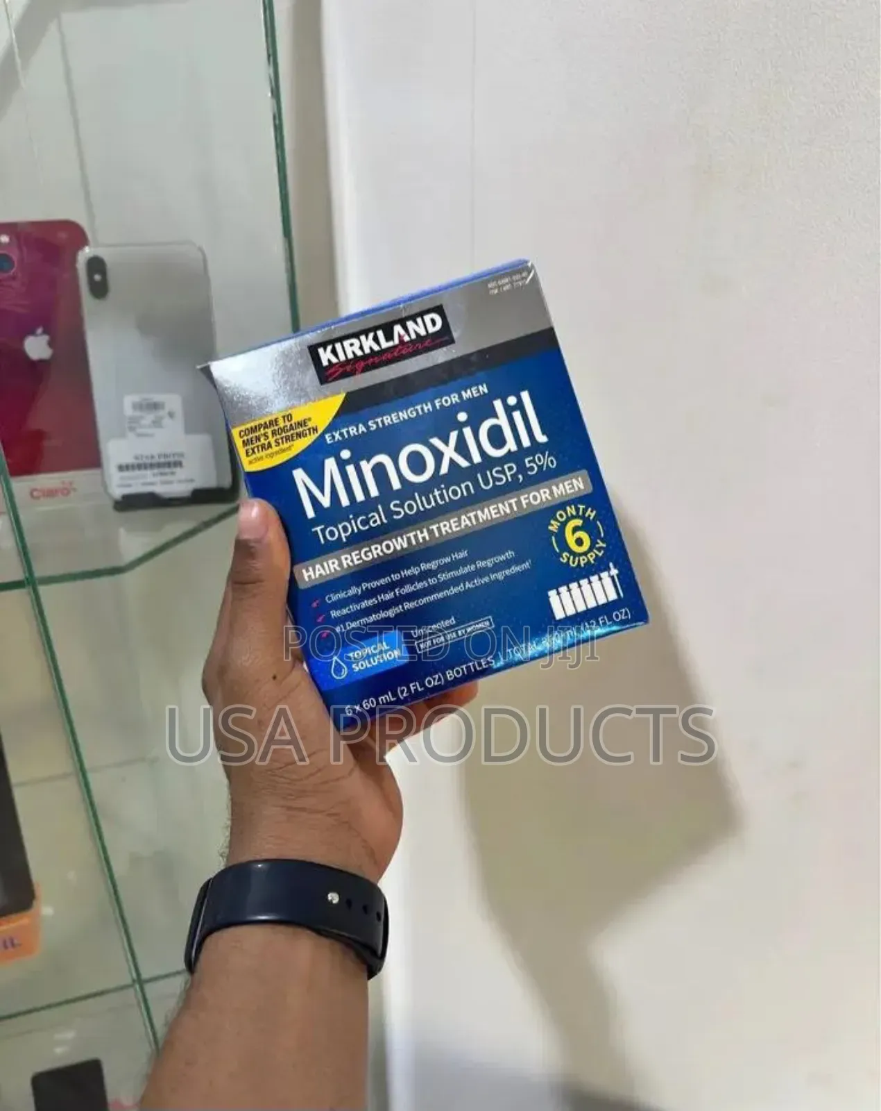 Minoxidil 5% Original ኦርጂናል ለፂም እና ለመላጣ