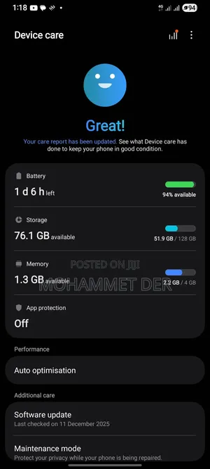 Samsung Galaxy A05s 128 GB Black