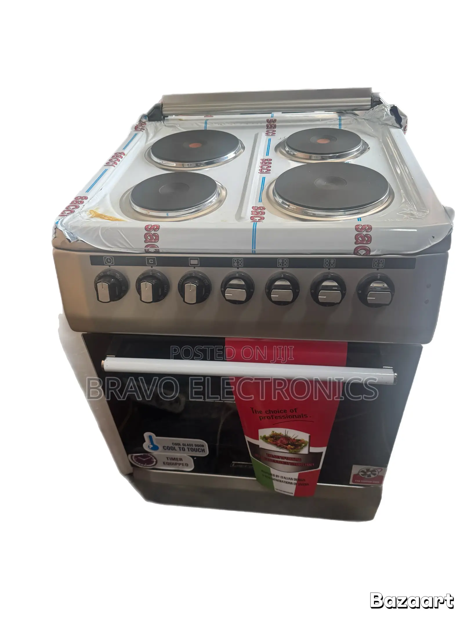 Lofratelli 60×60 Oven | 4 Electric Burner | Made in Turkey