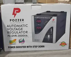 Pozzer 1000w Digital Voltage Stabilizer - Smart Power Protector