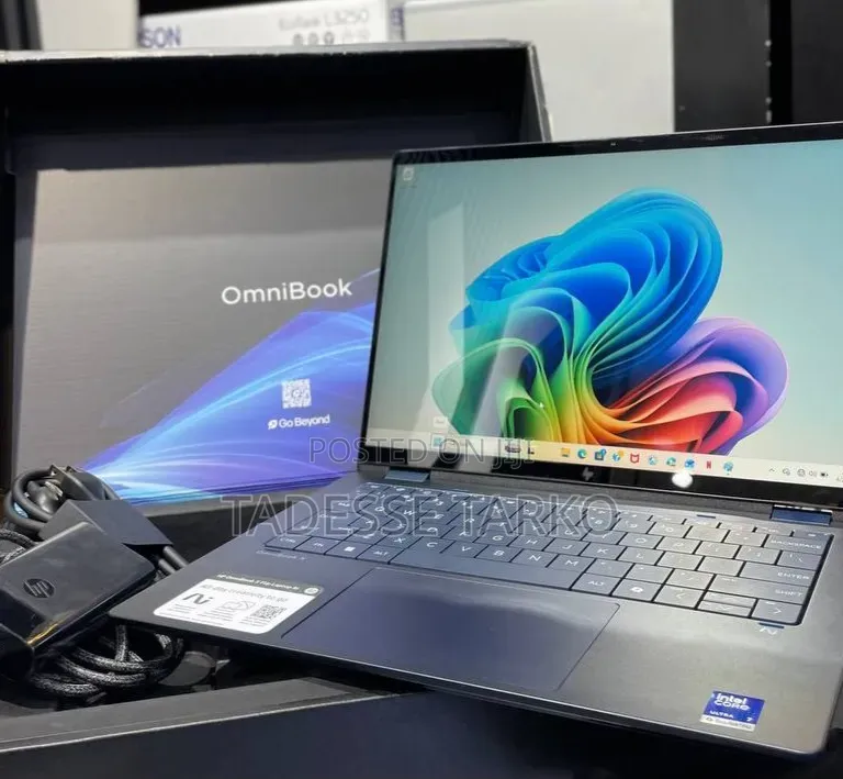 New Laptop HP OmniBook X Flip 14" 16GB Intel Core Ultra 7 SSD 1T