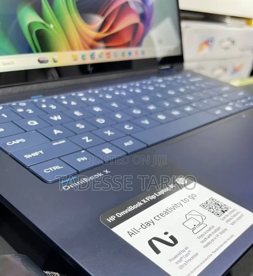 New Laptop HP OmniBook X Flip 14" 16GB Intel Core Ultra 7 SSD 1T